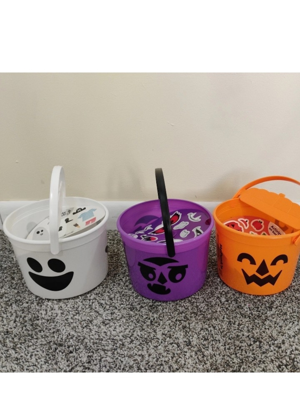 McDonald's Halloween Treat Buckets